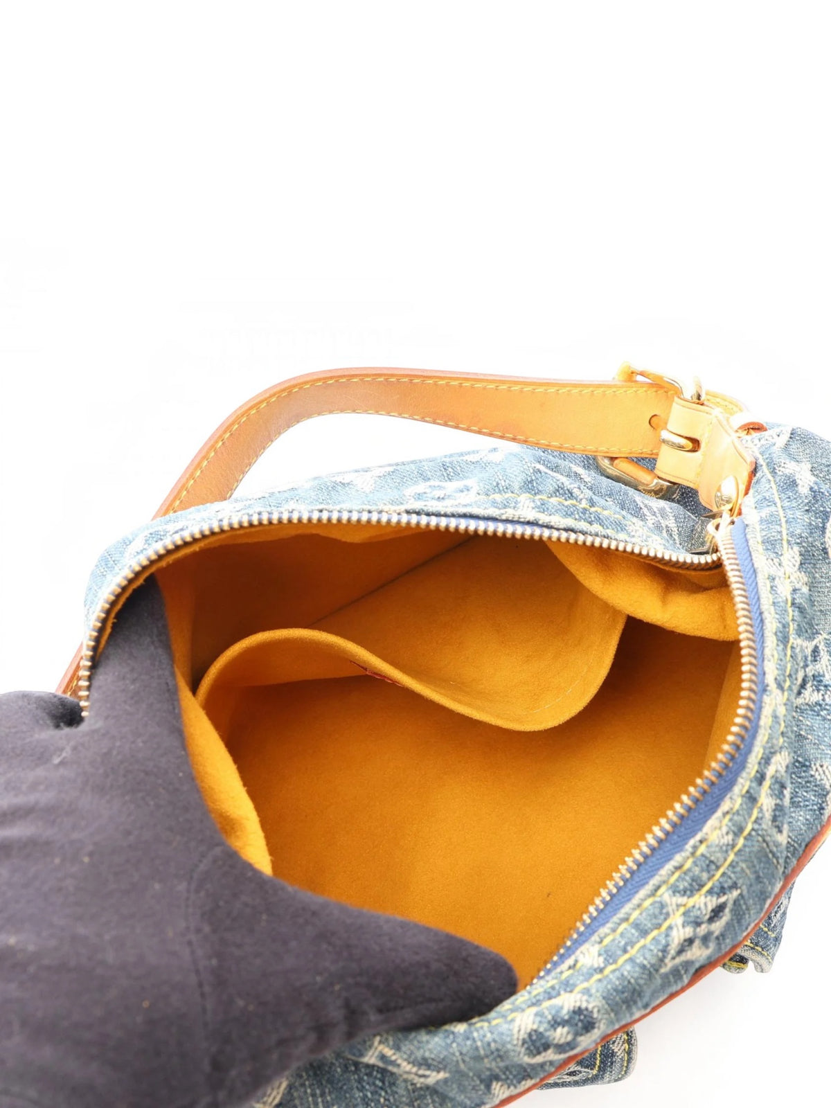 Louis Vuitton Monogram Denim Baggy PM