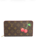 Louis Vuitton x TM Monogram Cherry Porte Monnaie Zip Wallet