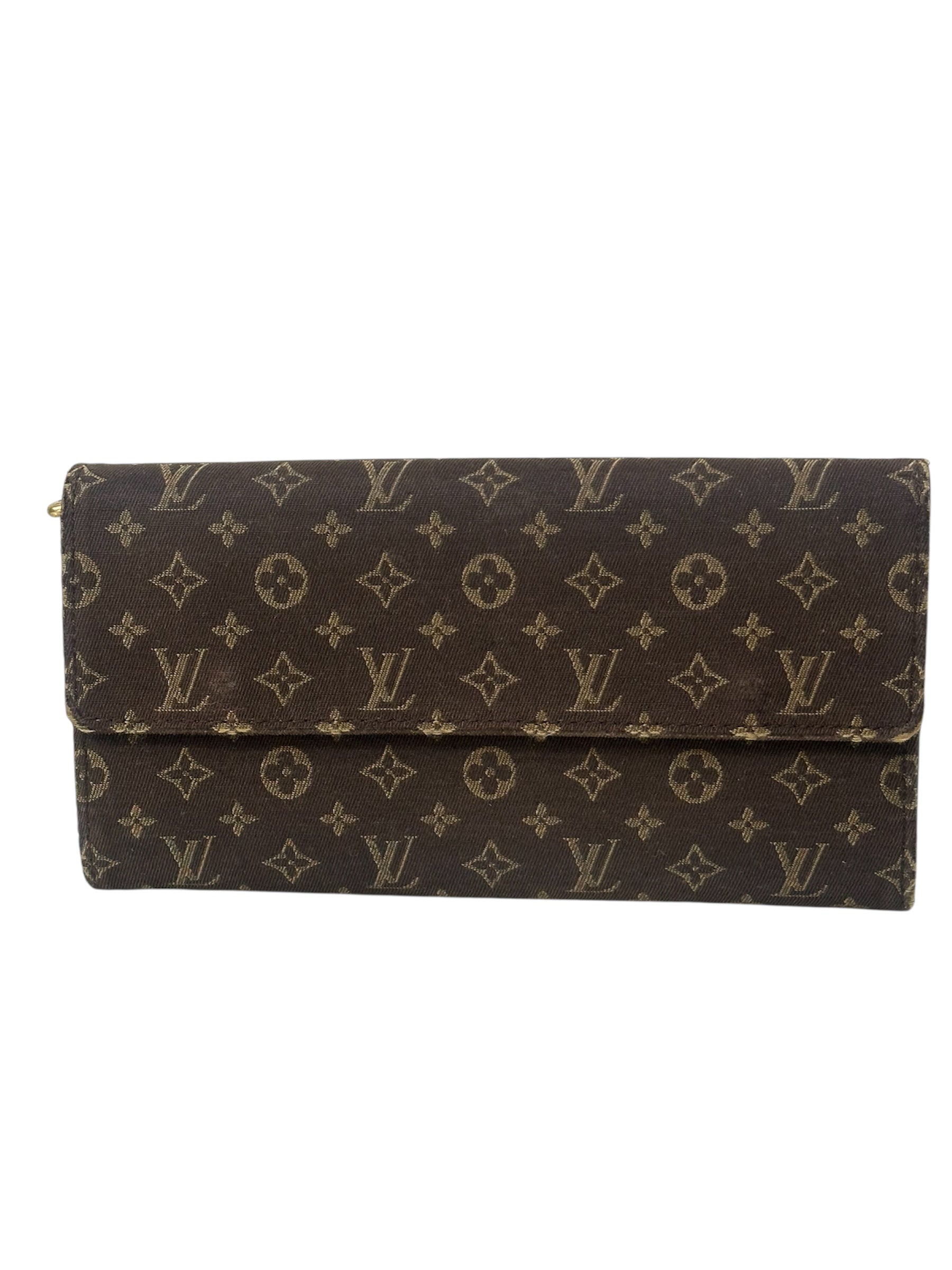 Louis Vuitton Monogram Mini Lin Sarah Wallet