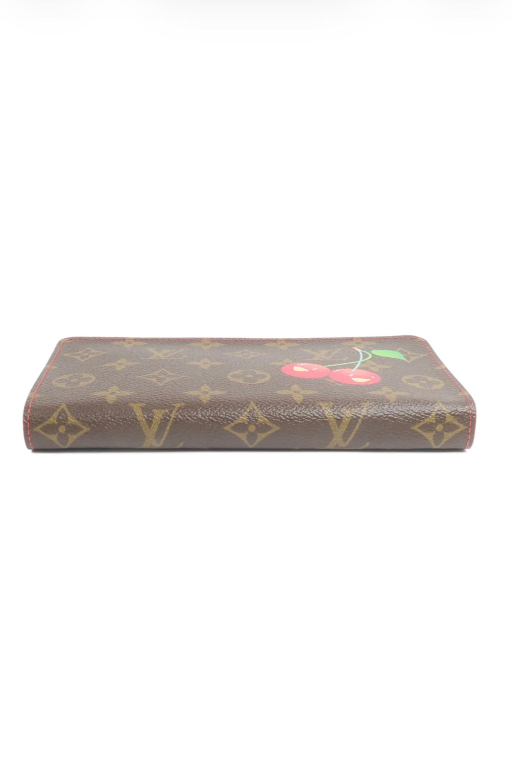 Louis Vuitton x TM Monogram Cherry Porte Monnaie Zip Wallet