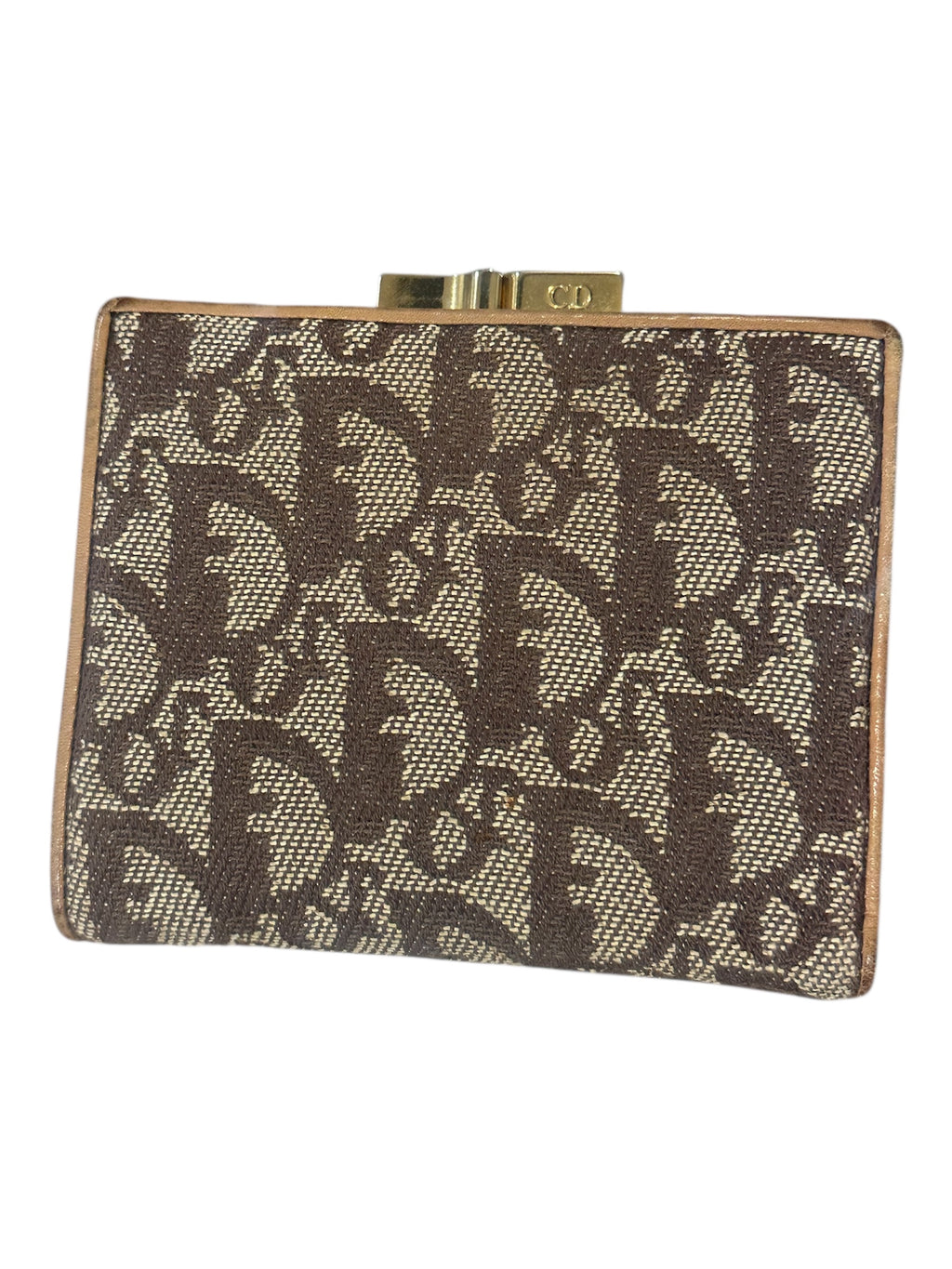 Dior Trotter Kisslock Wallet
