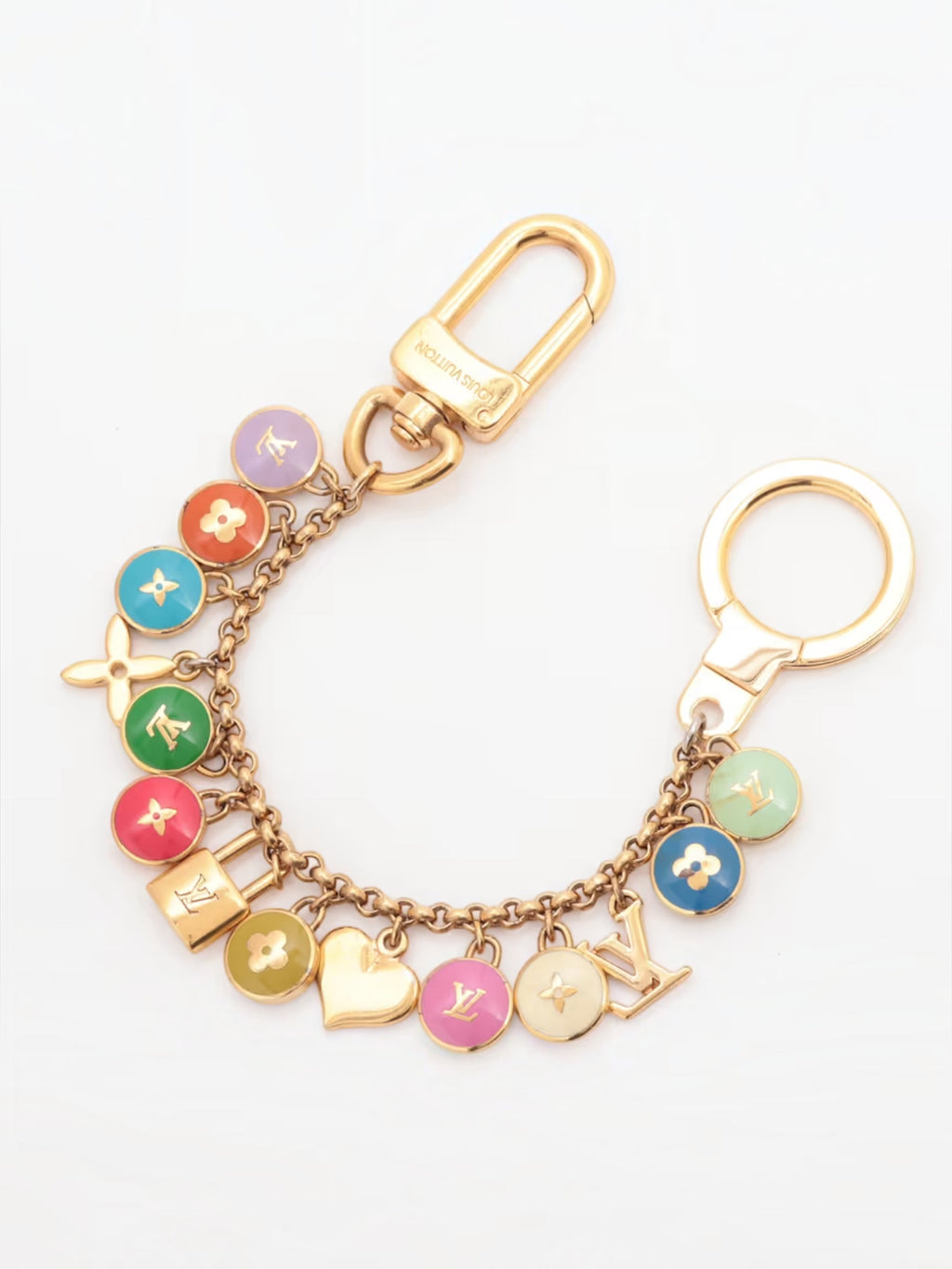 Louis Vuitton Multicolor Pastilles Bag Charm