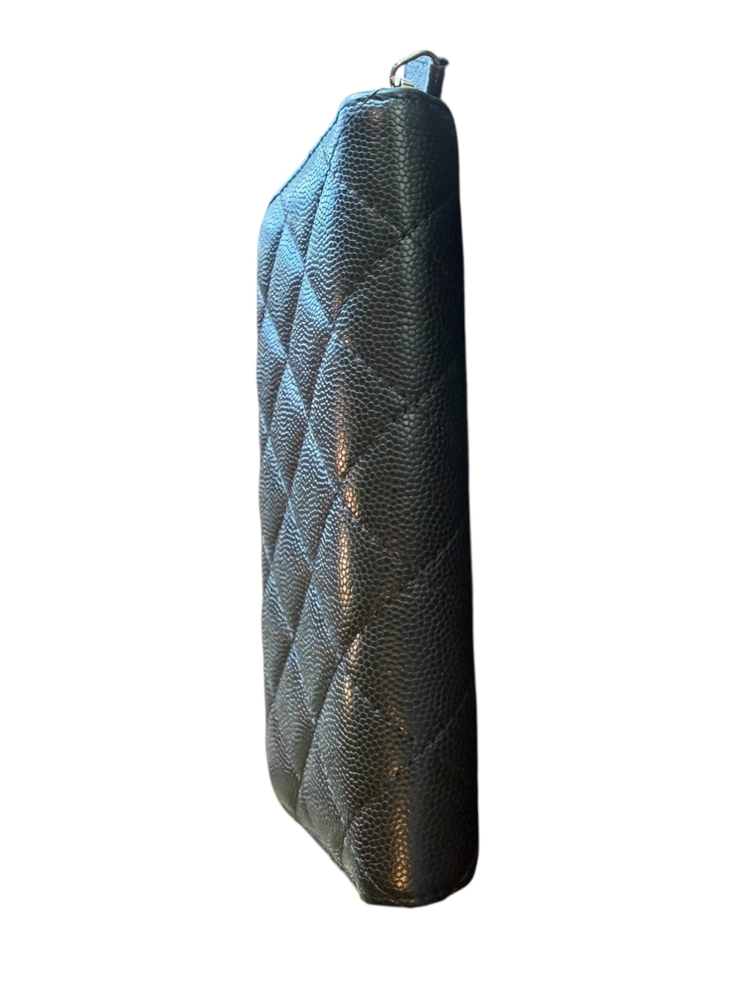 CHANEL Caviar Medium Zip Wallet