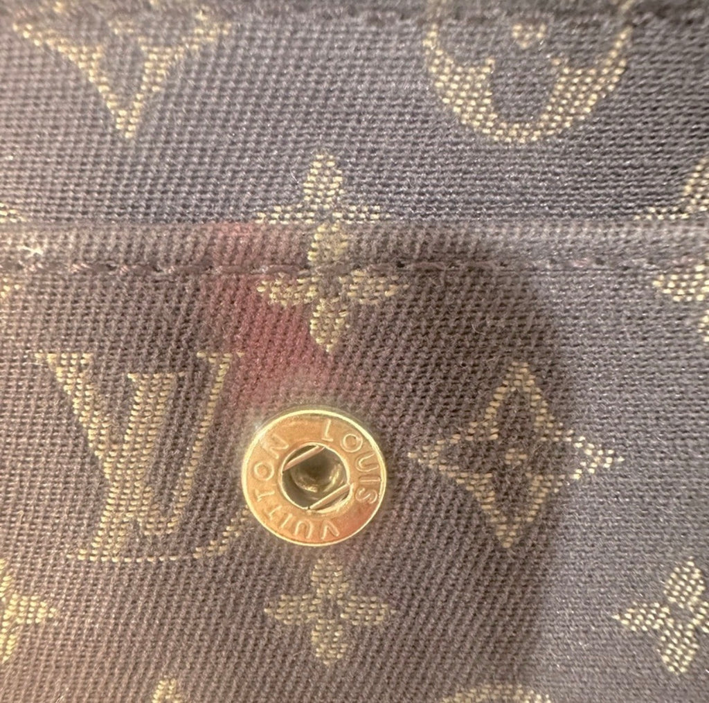 Louis Vuitton Monogram Mini Lin Sarah Wallet