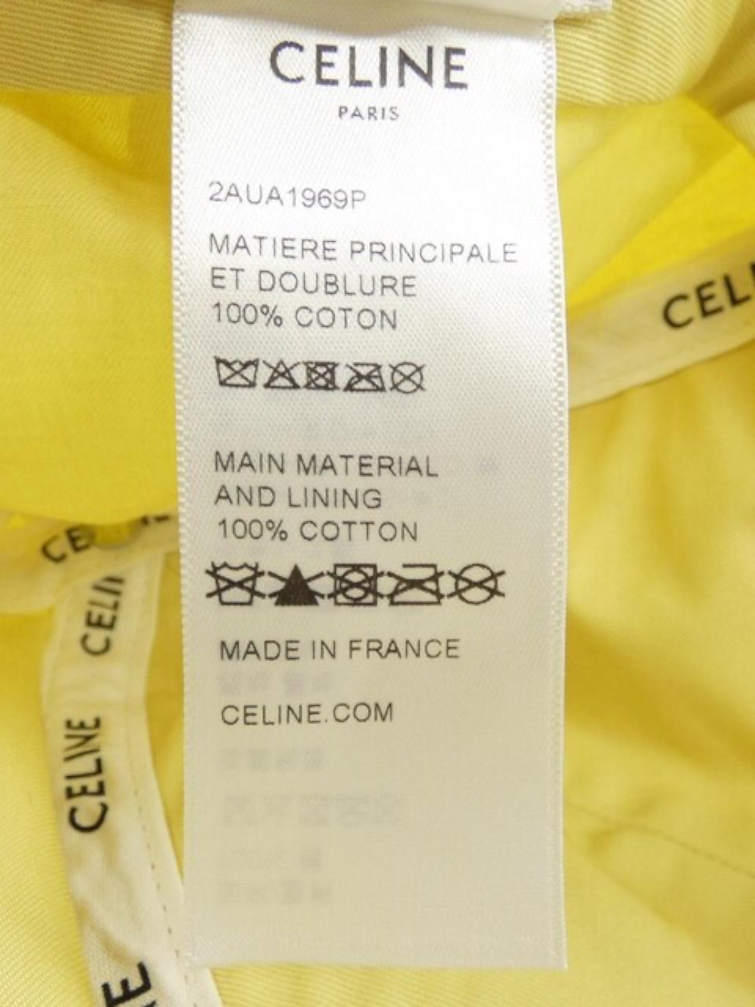 Celine Logo Hat