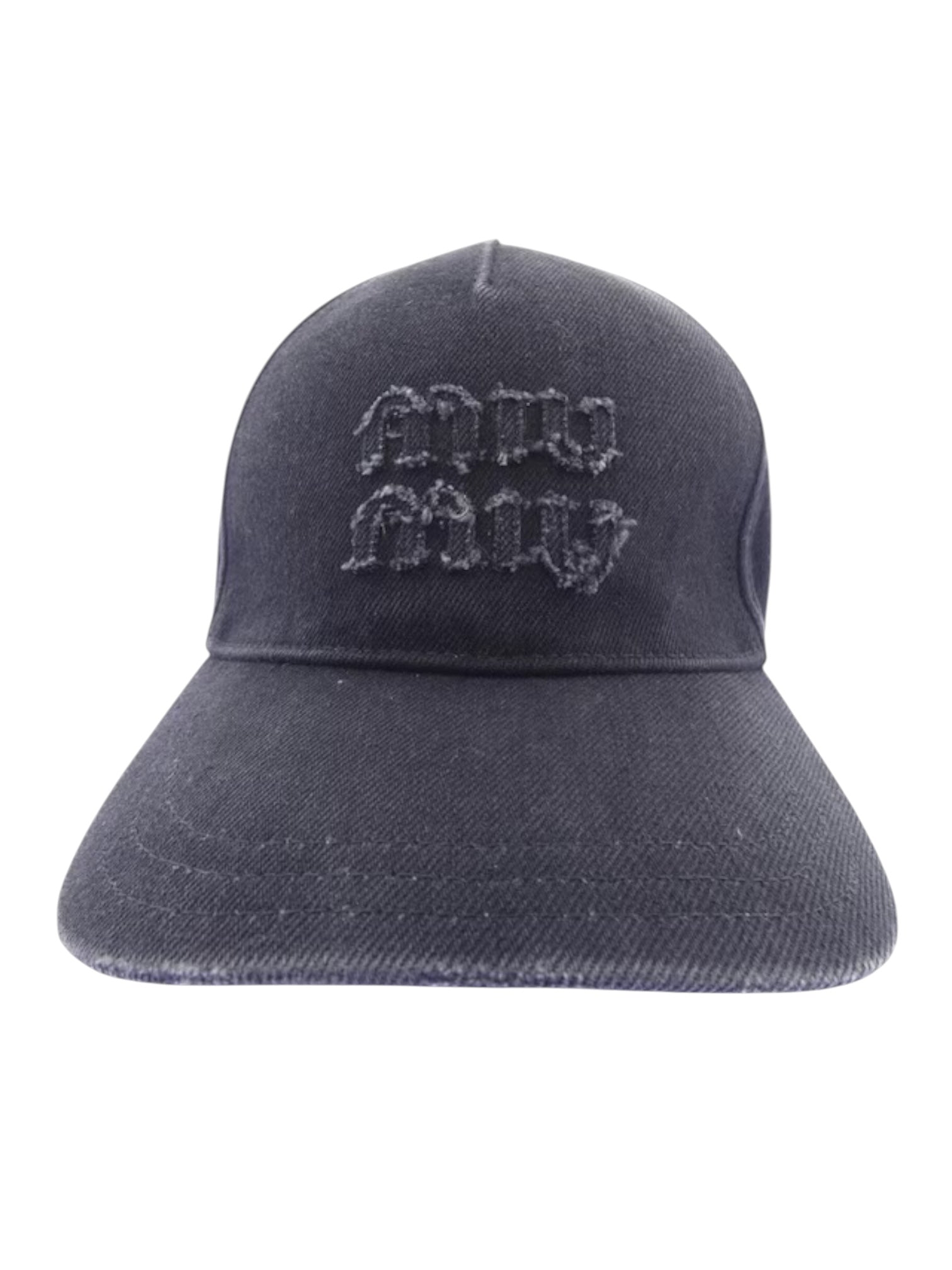 MIU MIU Logo Denim Cap