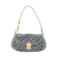 Louis Vuitton Monogram Denim Mini Pleaty