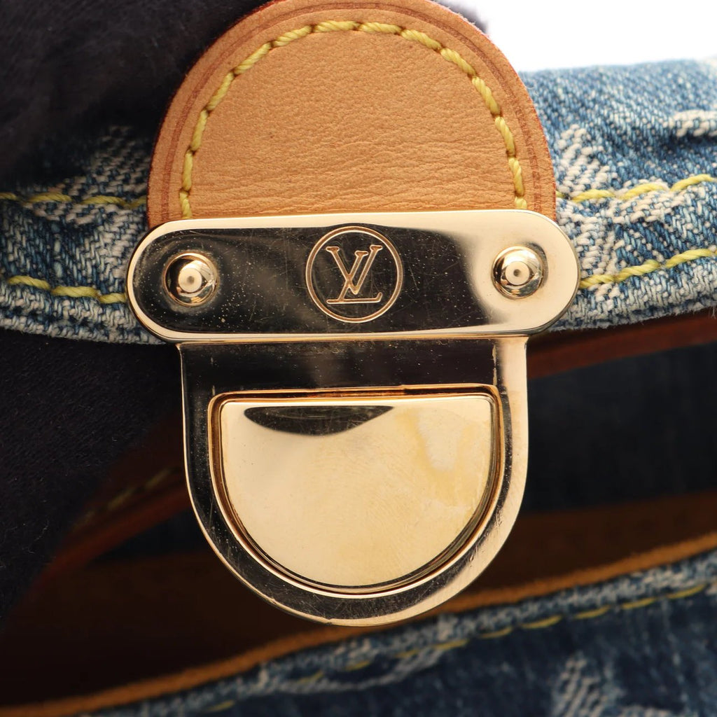 Louis Vuitton Monogram Denim Mini Pleaty