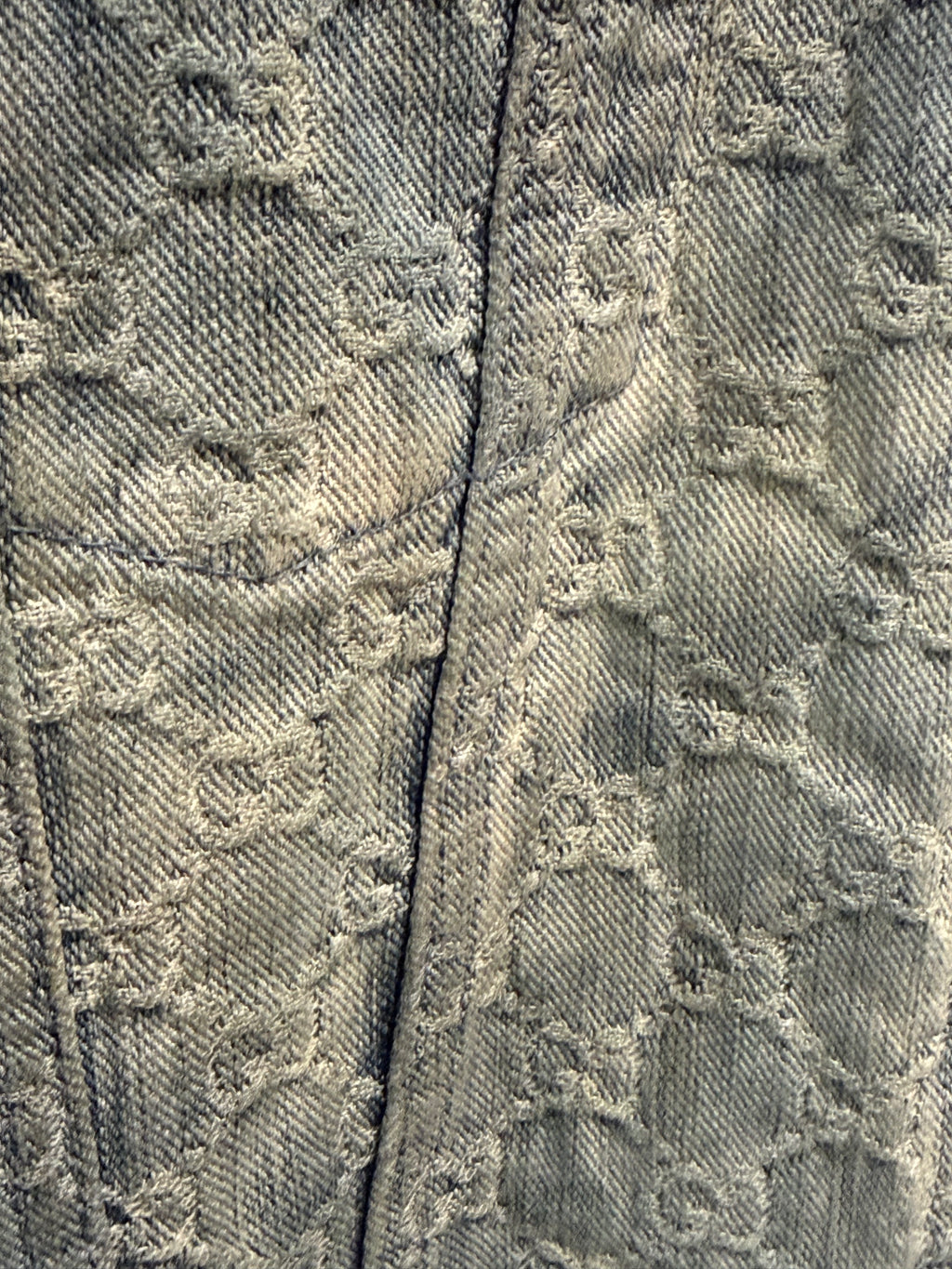 Gucci GG Jacquard Denim Jacket