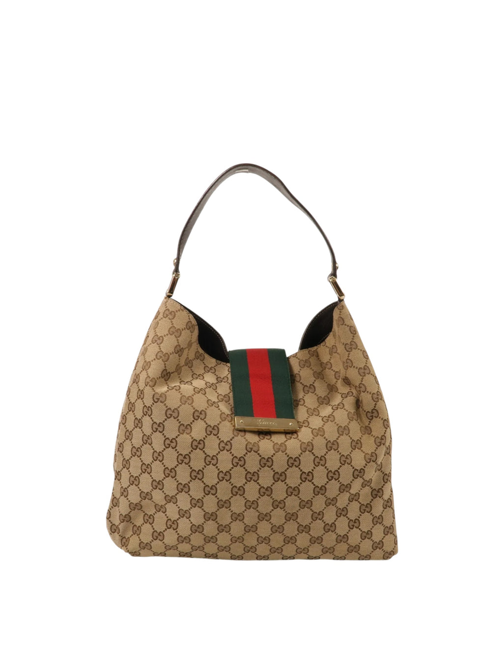 Gucci GG Canvas New Web Hobo