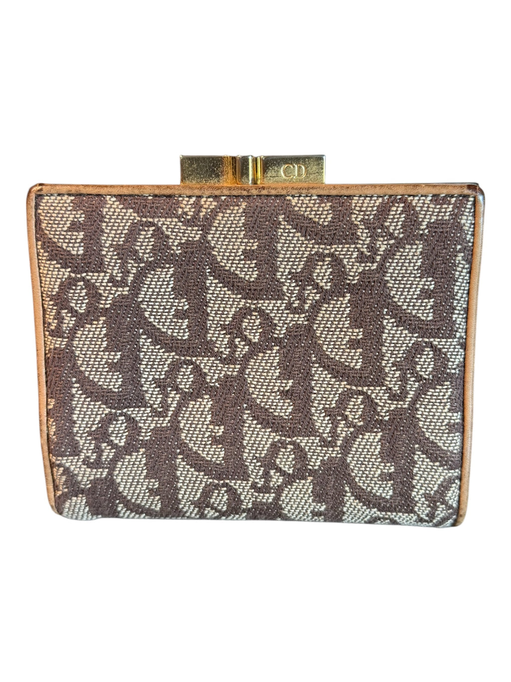 Dior Trotter Kisslock Wallet
