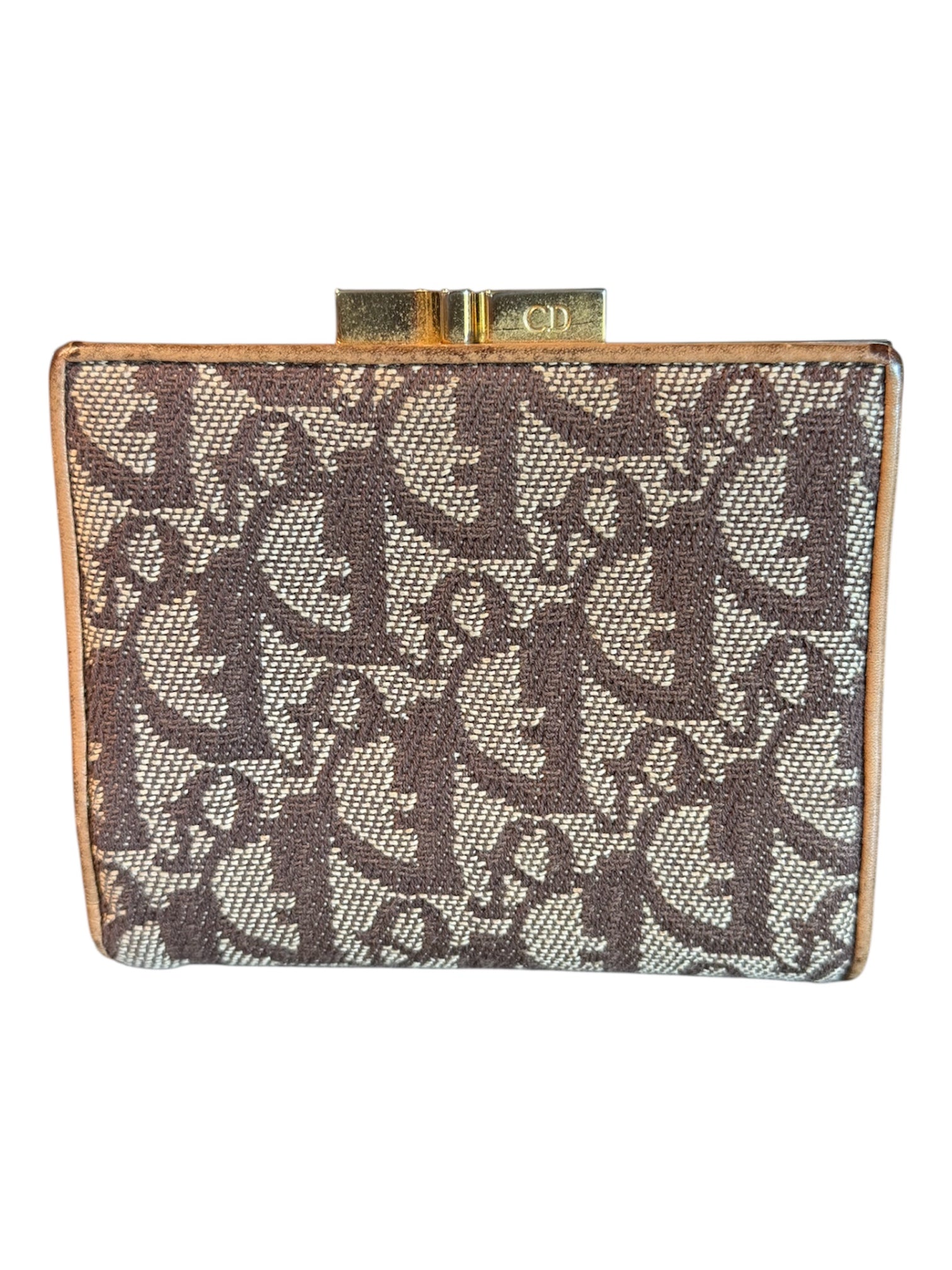 Dior Trotter Kisslock Wallet