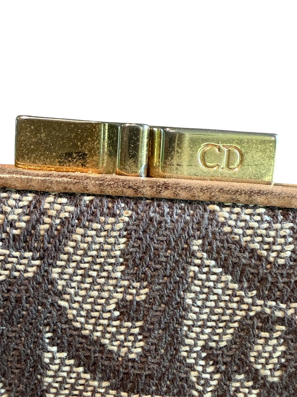 Dior Trotter Kisslock Wallet