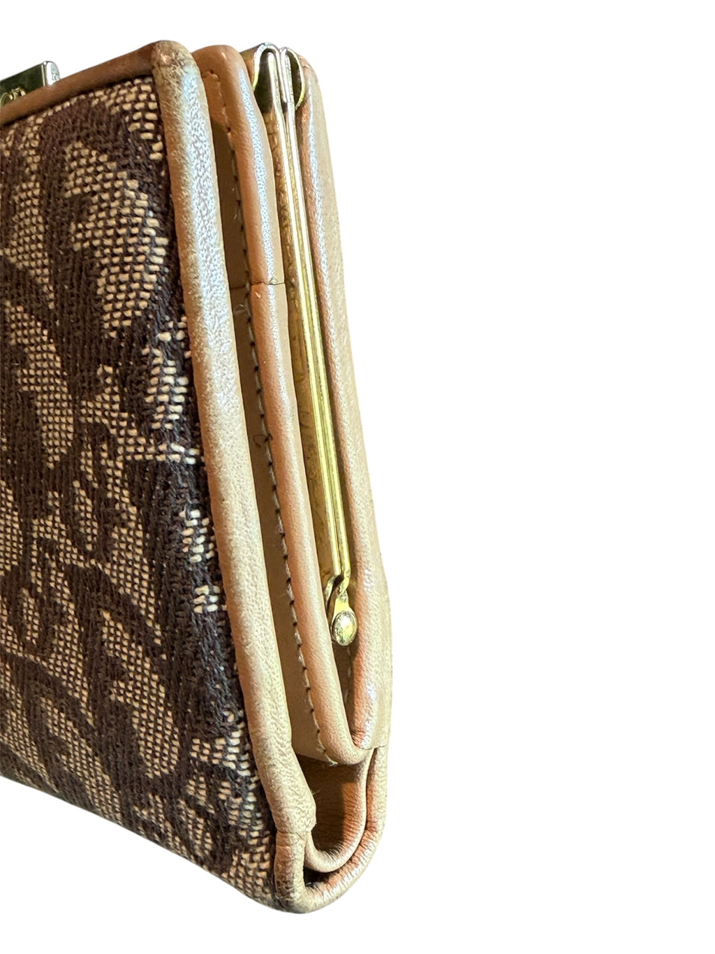 Dior Trotter Kisslock Wallet
