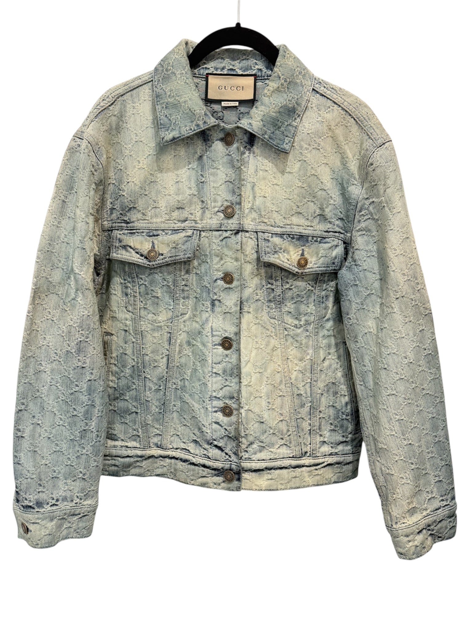 Gucci GG Jacquard Denim Jacket
