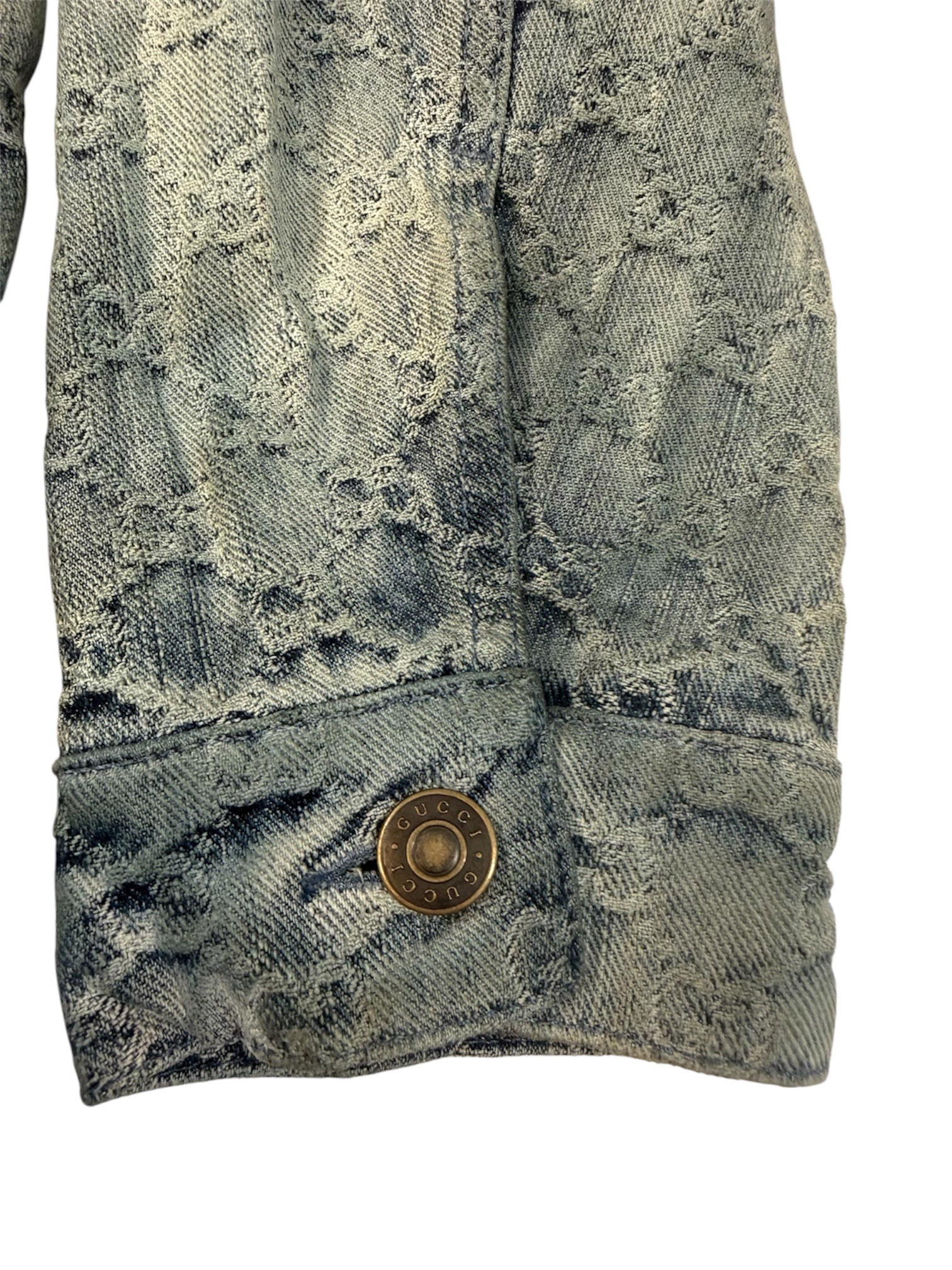Gucci GG Jacquard Denim Jacket