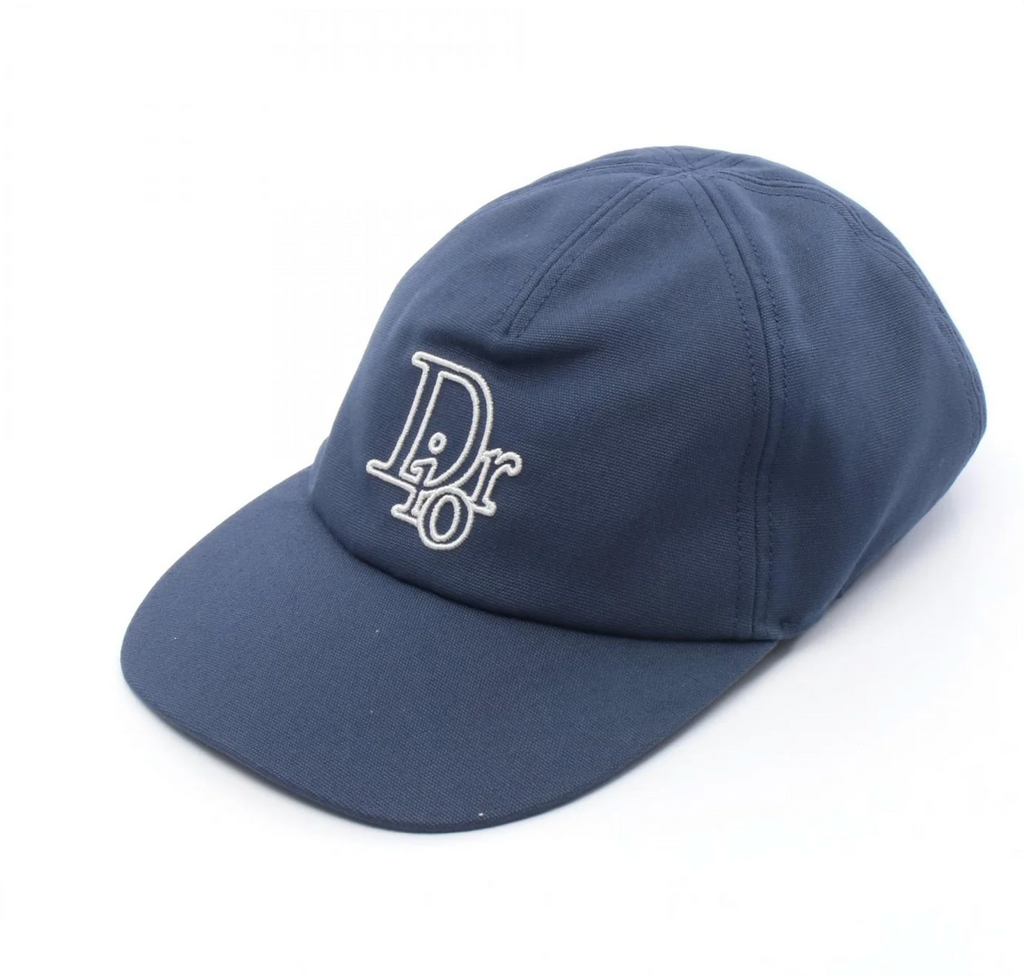 Dior Navy Logo Hat
