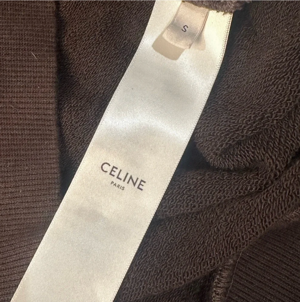 Celine Triomphe Crewneck Sweatshirt
