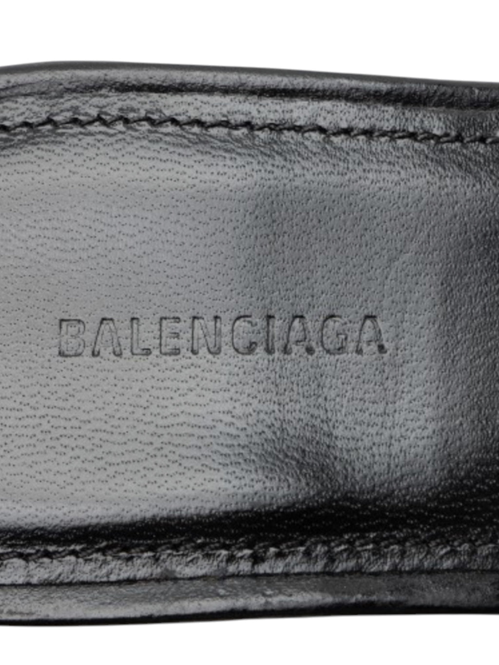 Balenciaga Agneau Arena Cagole Slide Sandals