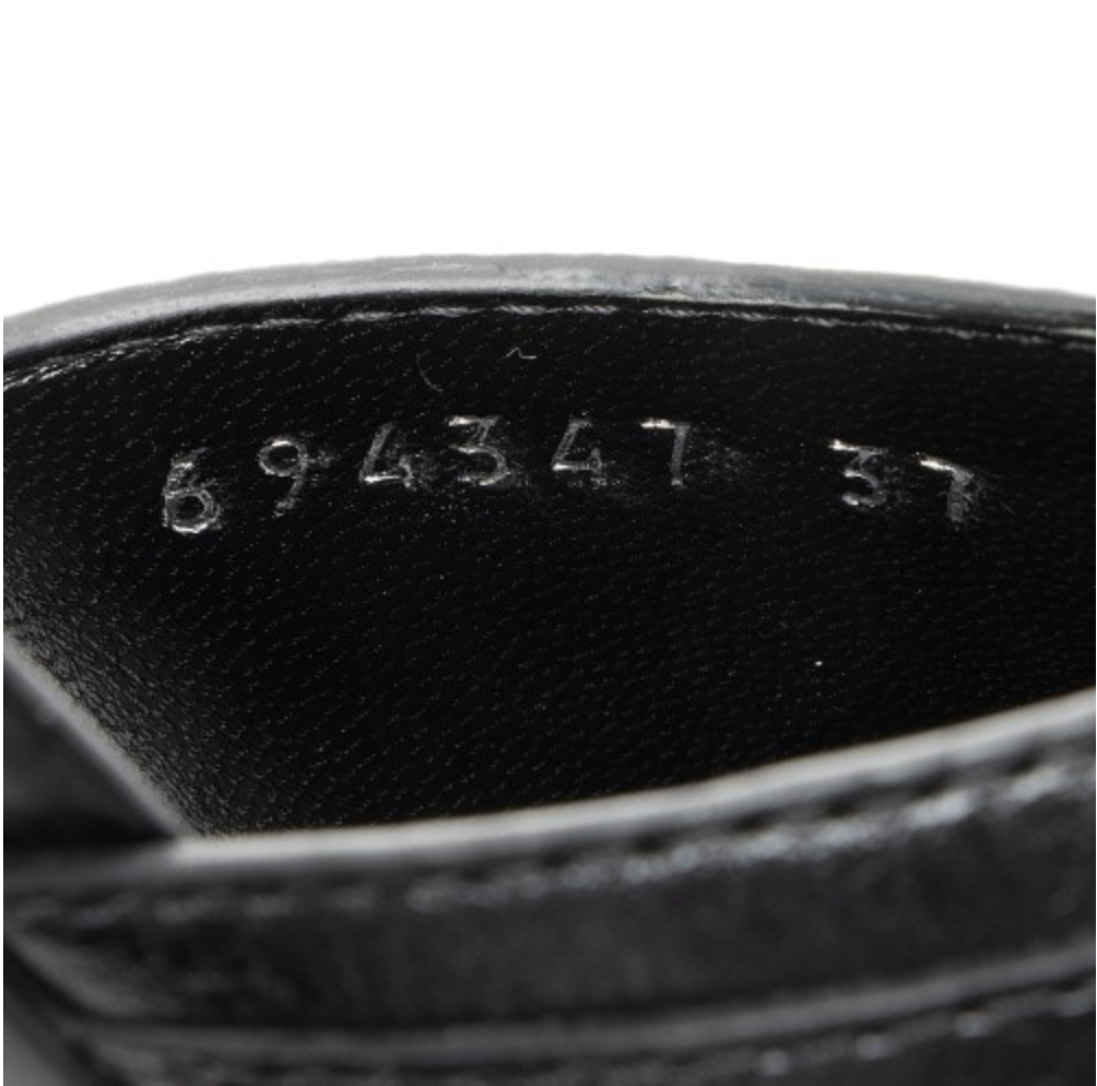 Balenciaga Agneau Arena Cagole Slide Sandals
