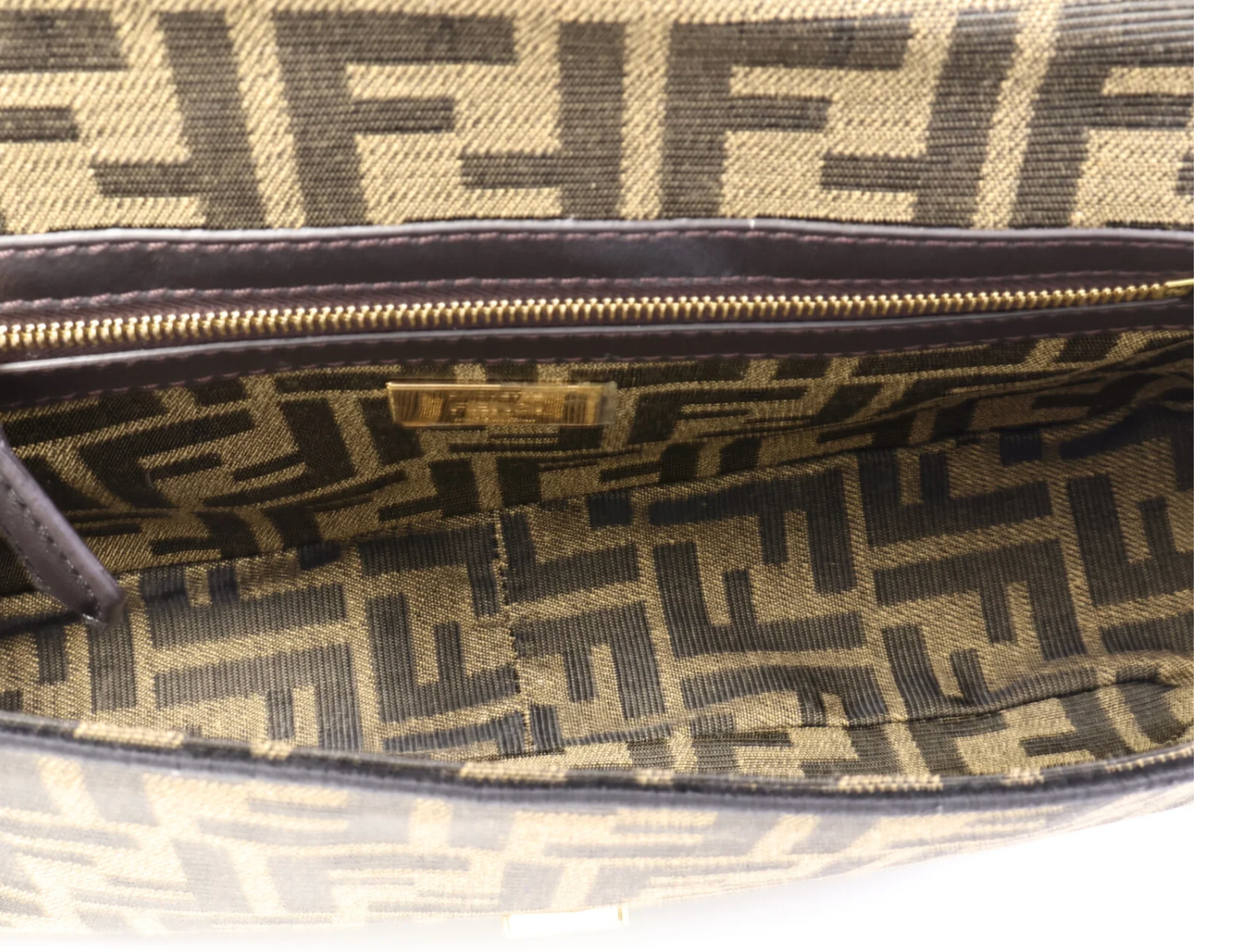 Fendi Zucca Medium Baguette