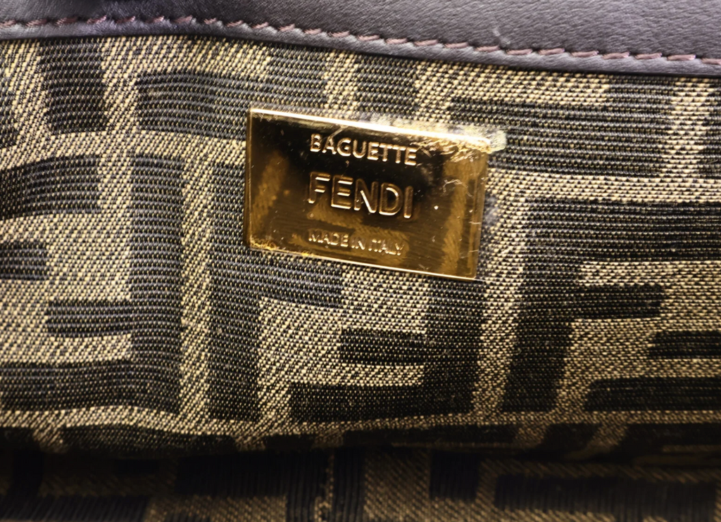 Fendi Zucca Medium Baguette