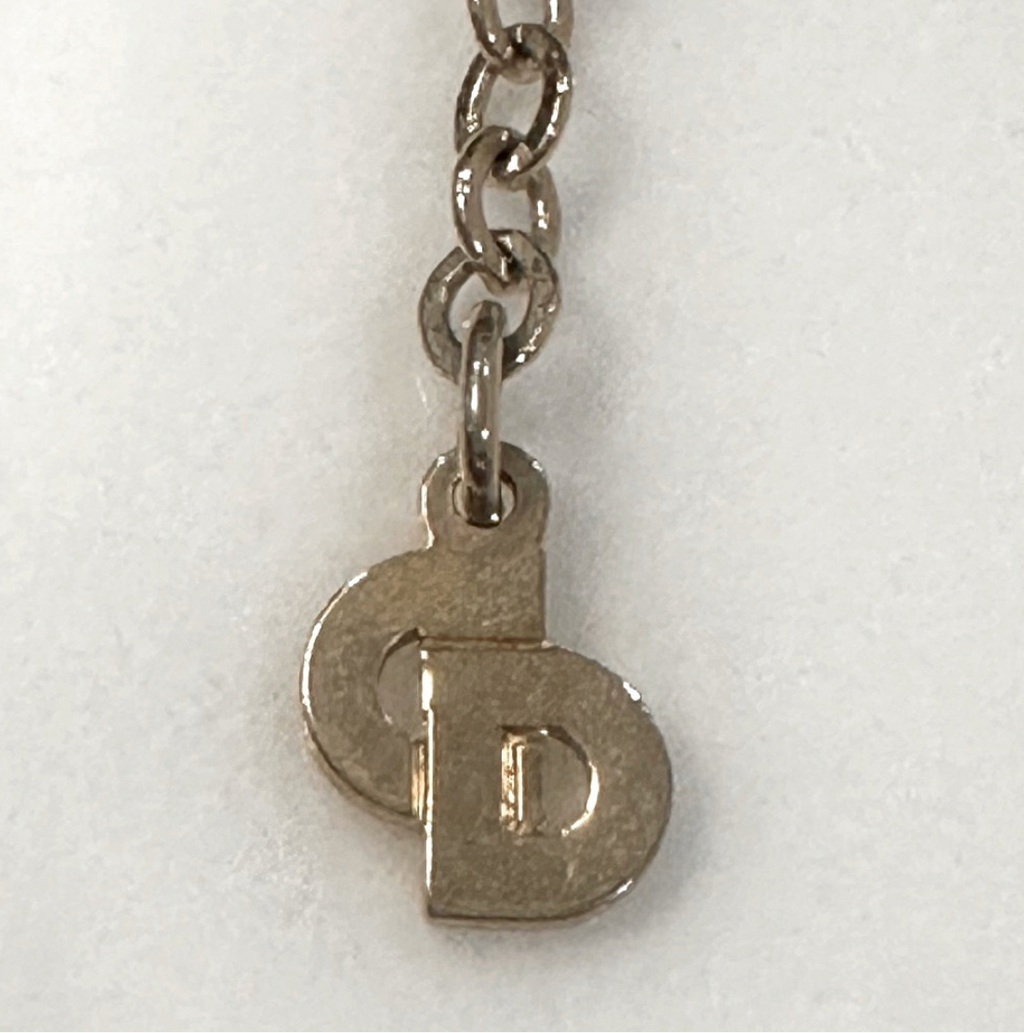 Christian Dior Vintage CD Necklace