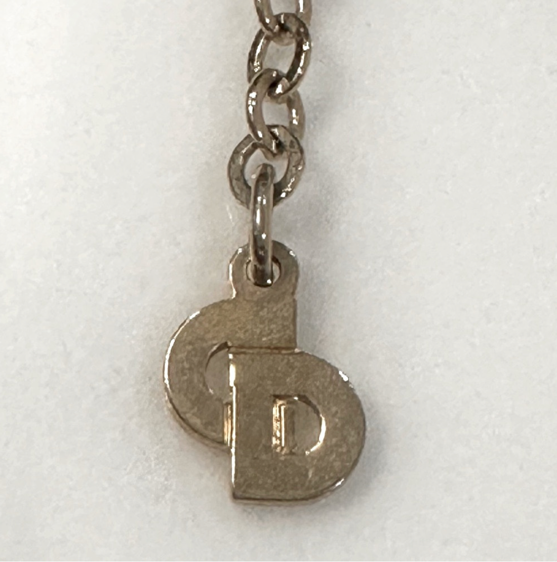 Christian Dior Vintage CD Necklace