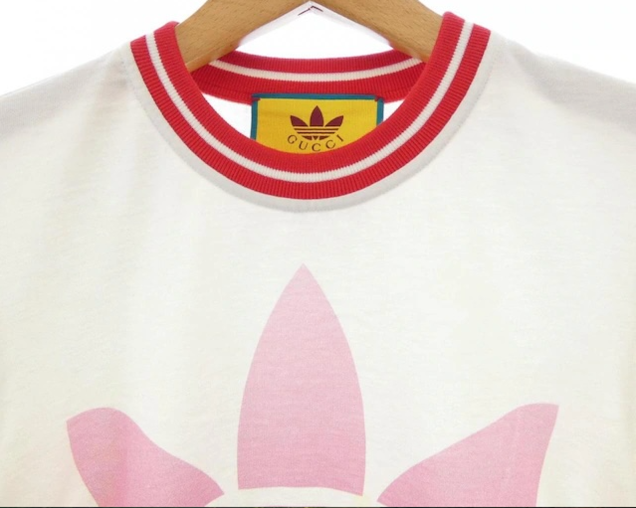 Gucci x Adidas Red/Pink T Shirt
