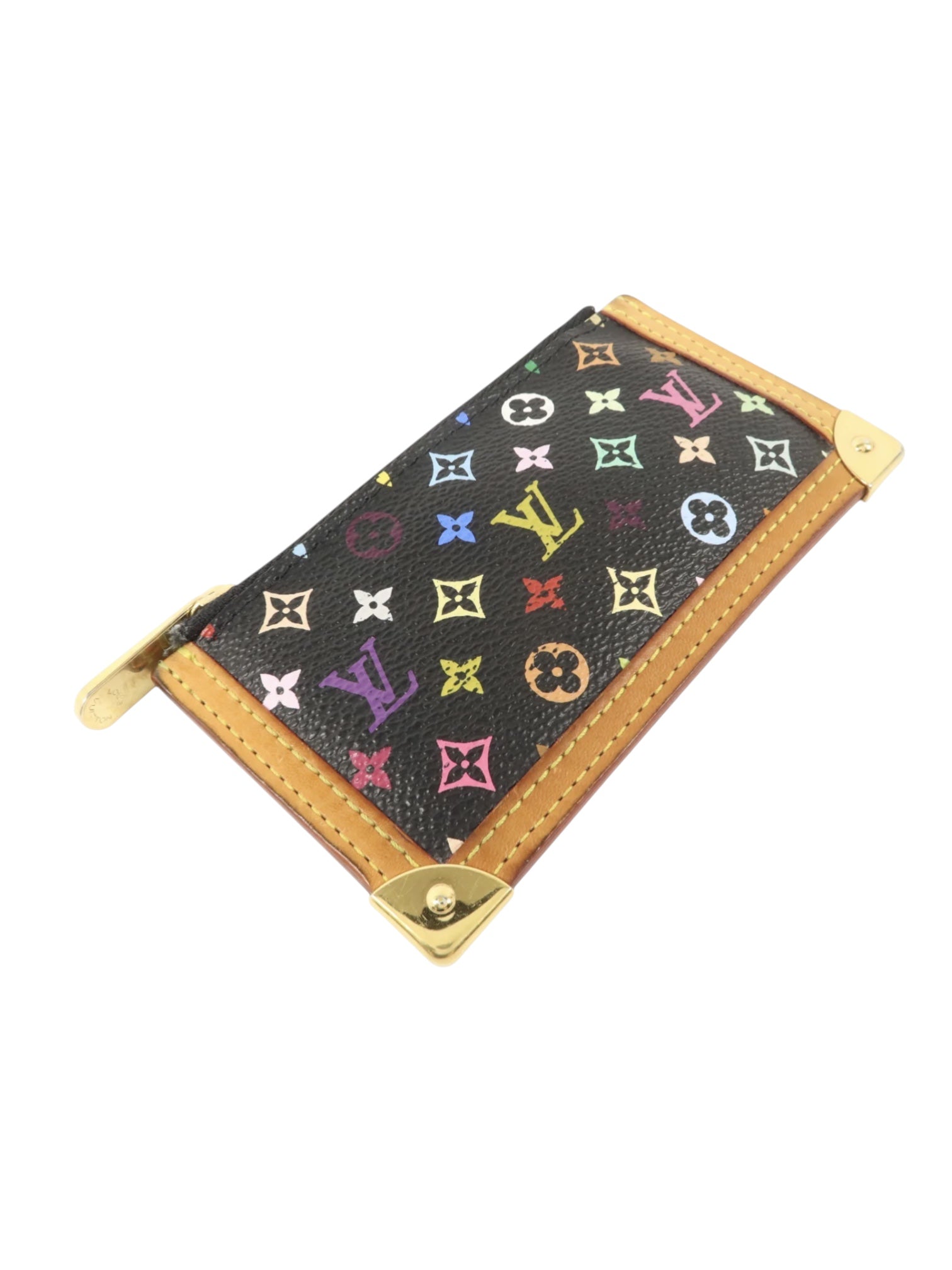 Louis Vuitton Black Multicolor Key Cles