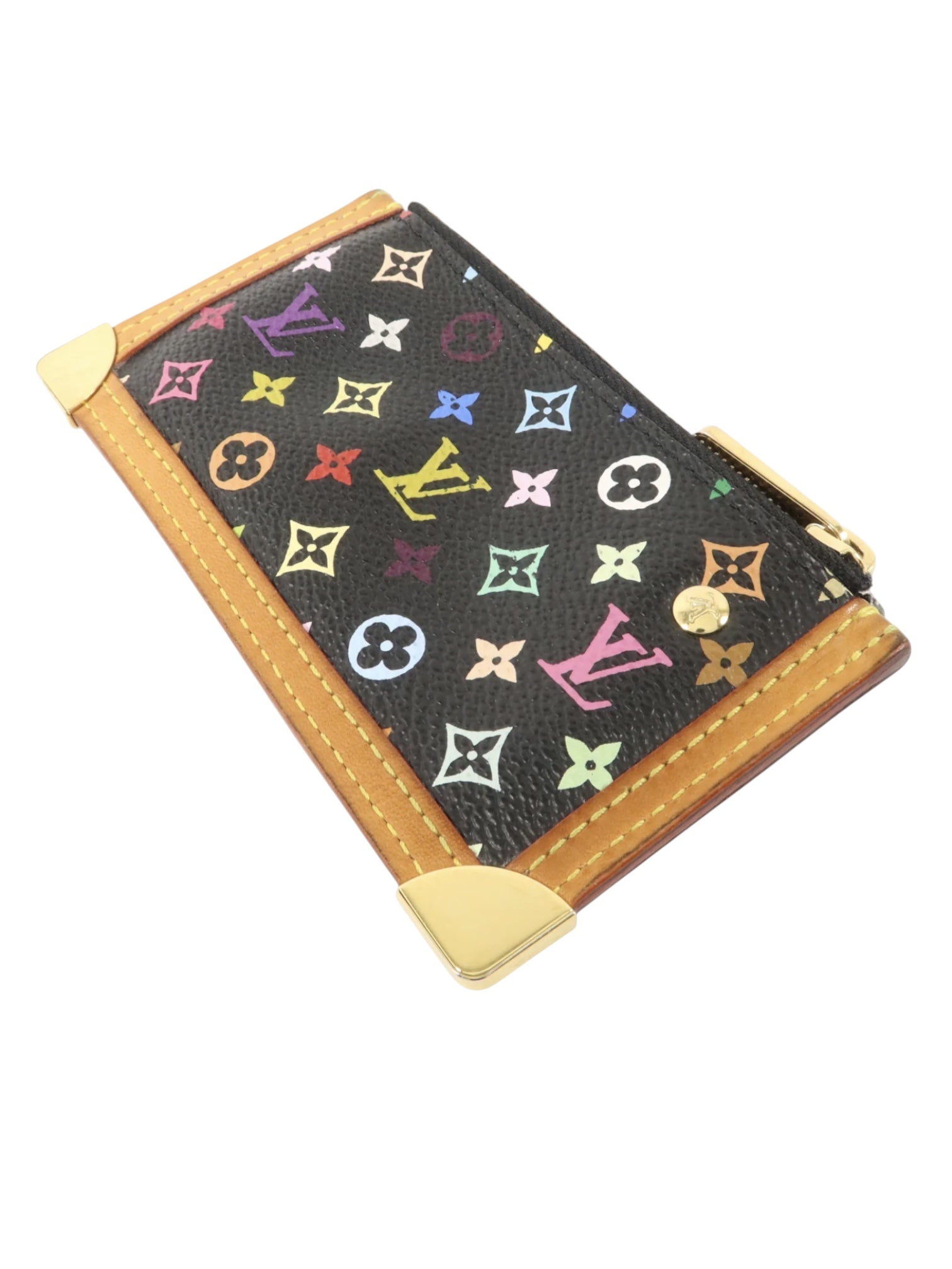 Louis Vuitton Black Multicolor Key Cles