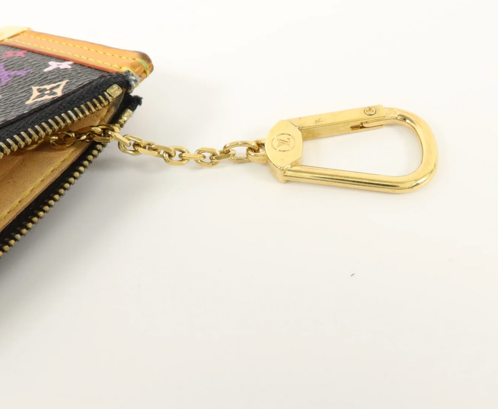 Louis Vuitton Black Multicolor Key Cles
