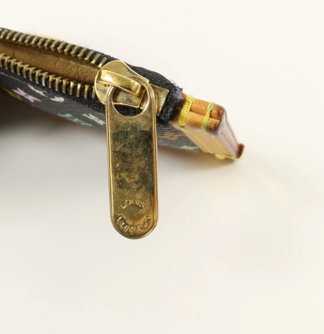 Louis Vuitton Black Multicolor Key Cles