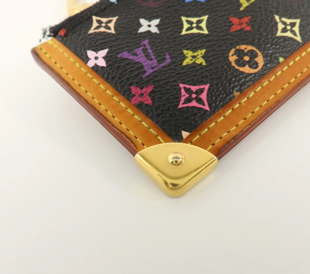 Louis Vuitton Black Multicolor Key Cles