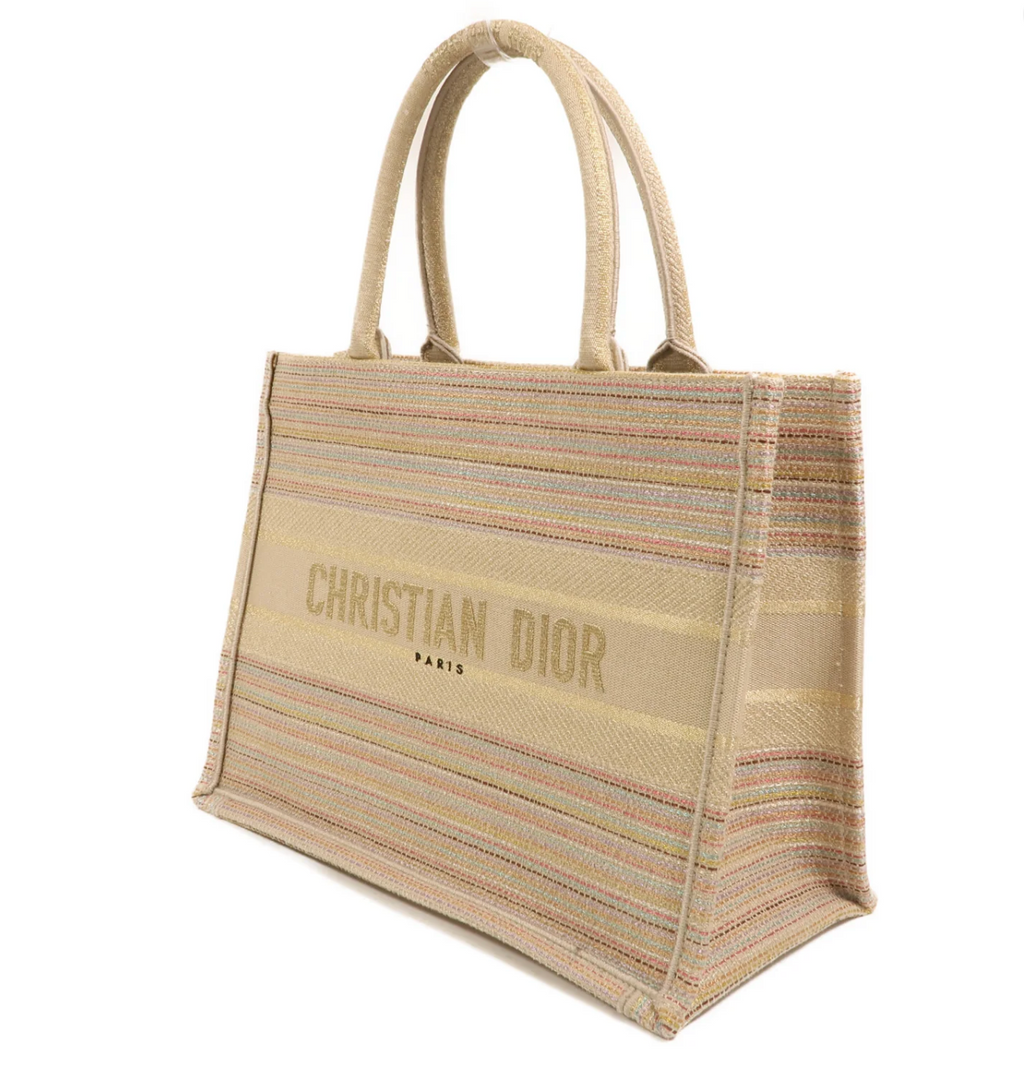 Christian Dior Medium Multicolor Book Tote