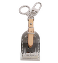 Louis Vuitton Metal Luggage Tag Key Chain & Bag Charm