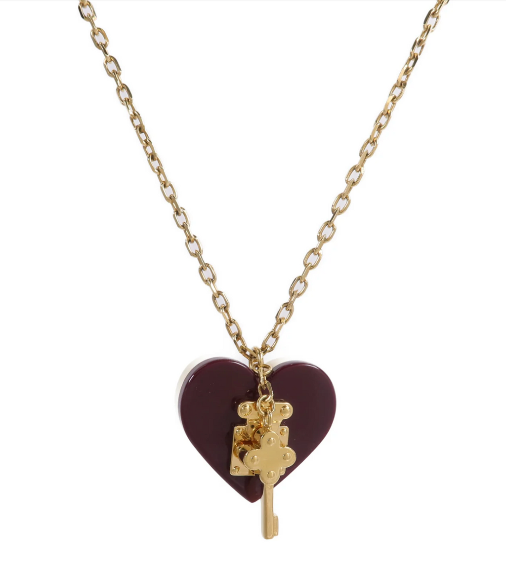 Louis Vuitton Lock Me Heart Necklace