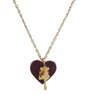 Louis Vuitton Lock Me Heart Necklace