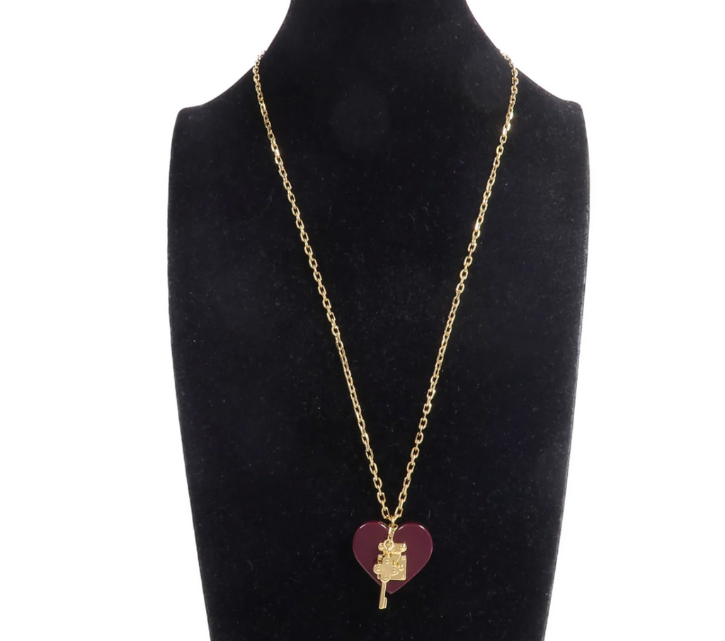 Louis Vuitton Lock Me Heart Necklace