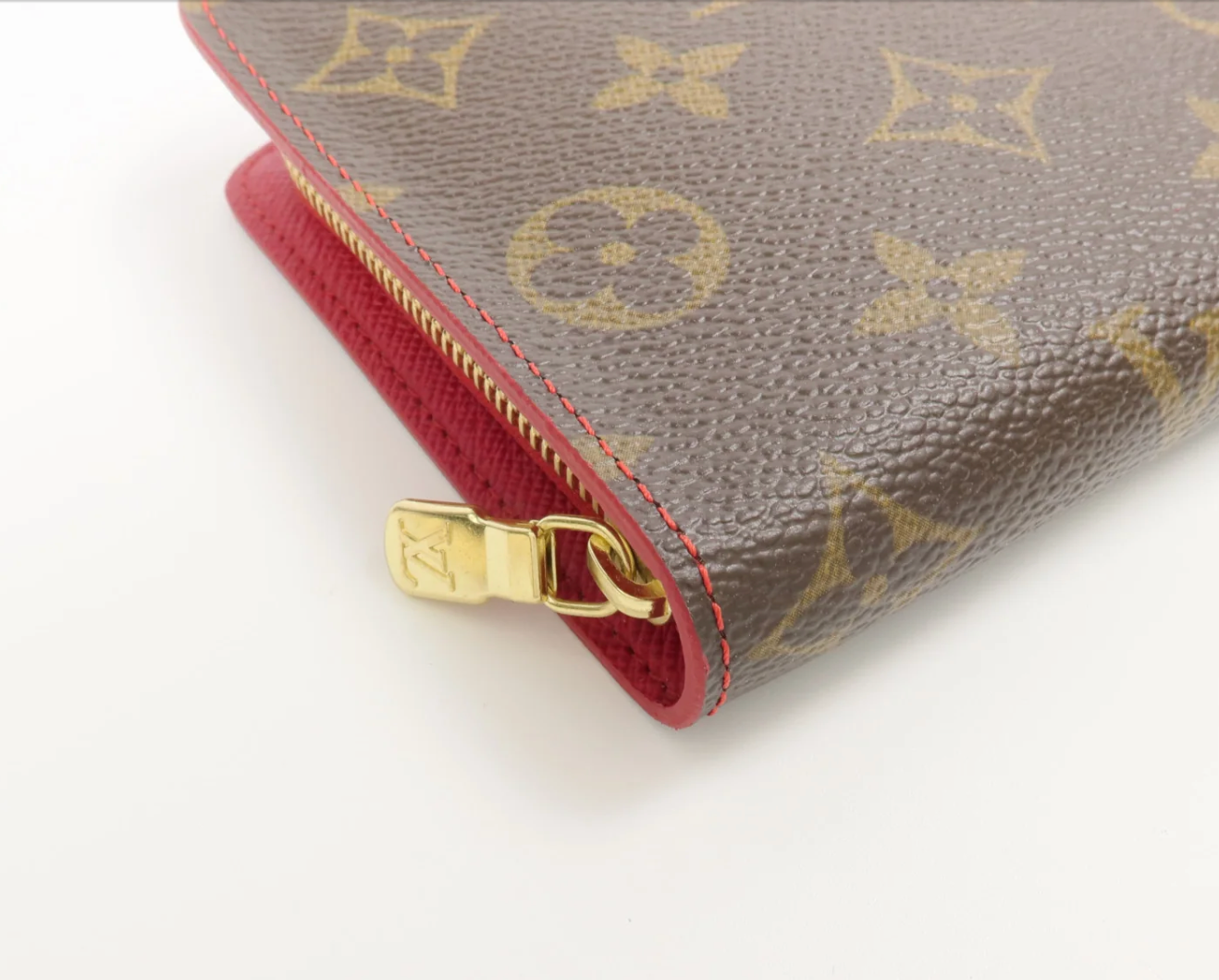 Louis Vuitton x TM Monogram Cherry Porte Monnaie Zip Wallet