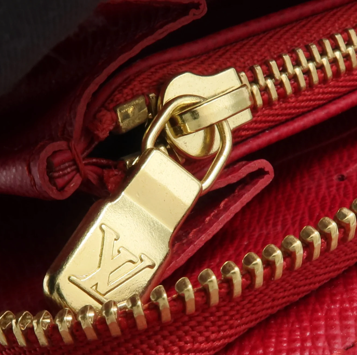 Louis Vuitton x TM Monogram Cherry Porte Monnaie Zip Wallet