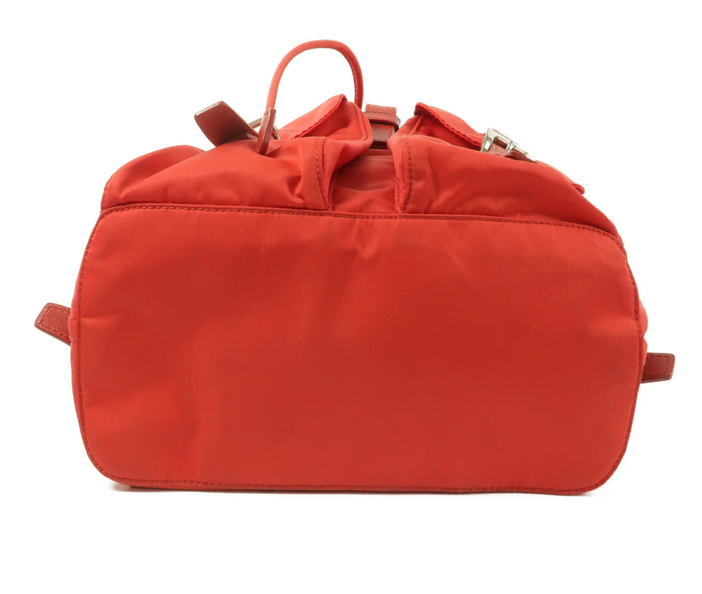 Prada Tessuto Nylon Double Pocket Backpack