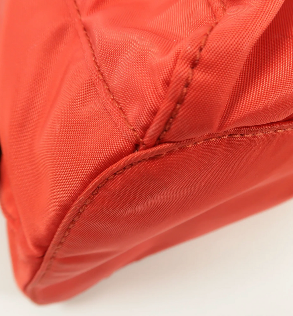Prada Tessuto Nylon Double Pocket Backpack