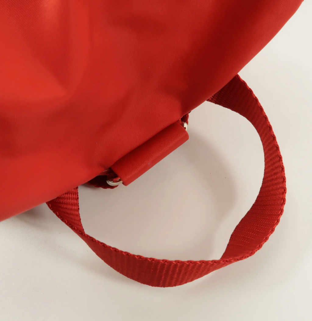 Prada Tessuto Nylon Double Pocket Backpack