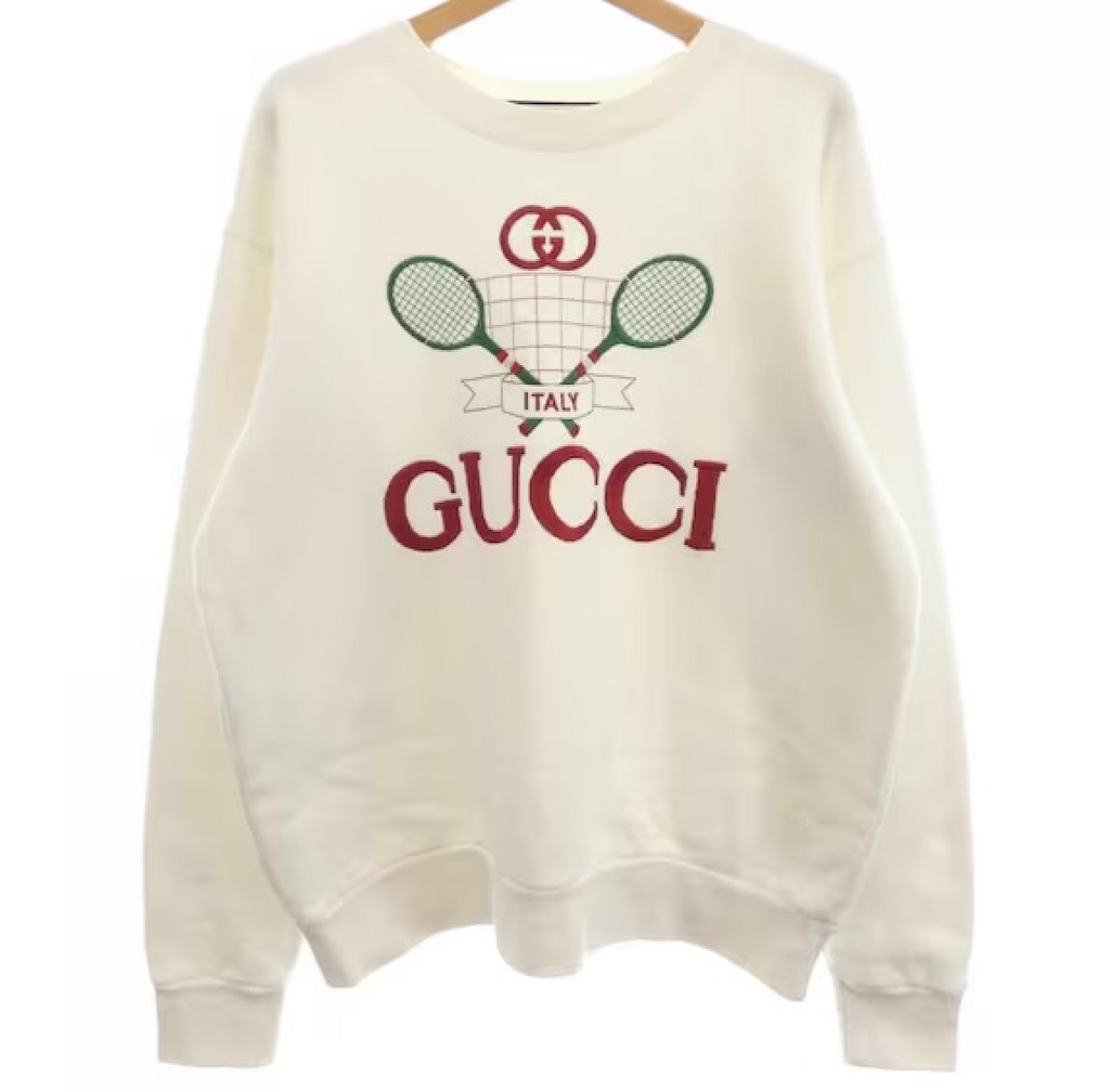Gucci Tennis Embroidered Sweatshirt