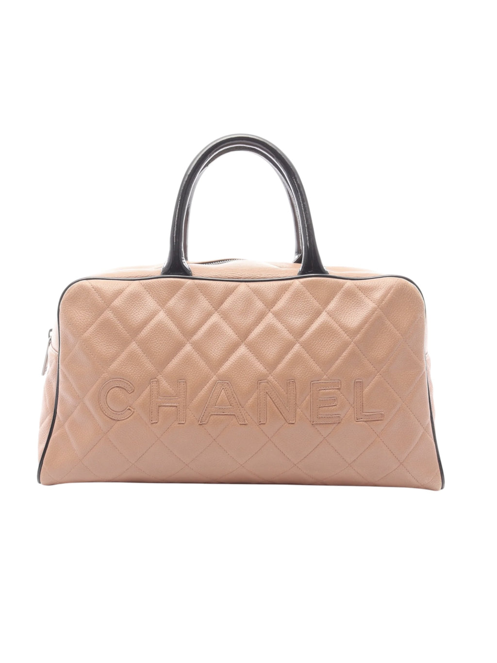 Chanel Matelasse Caviar Bowling Bag