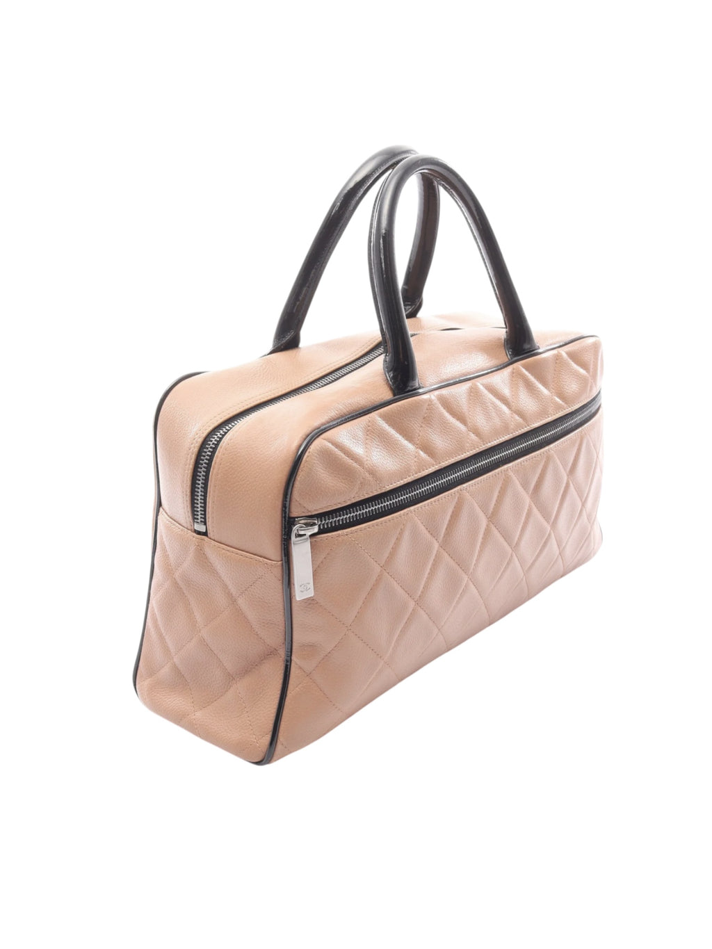 Chanel Matelasse Caviar Bowling Bag