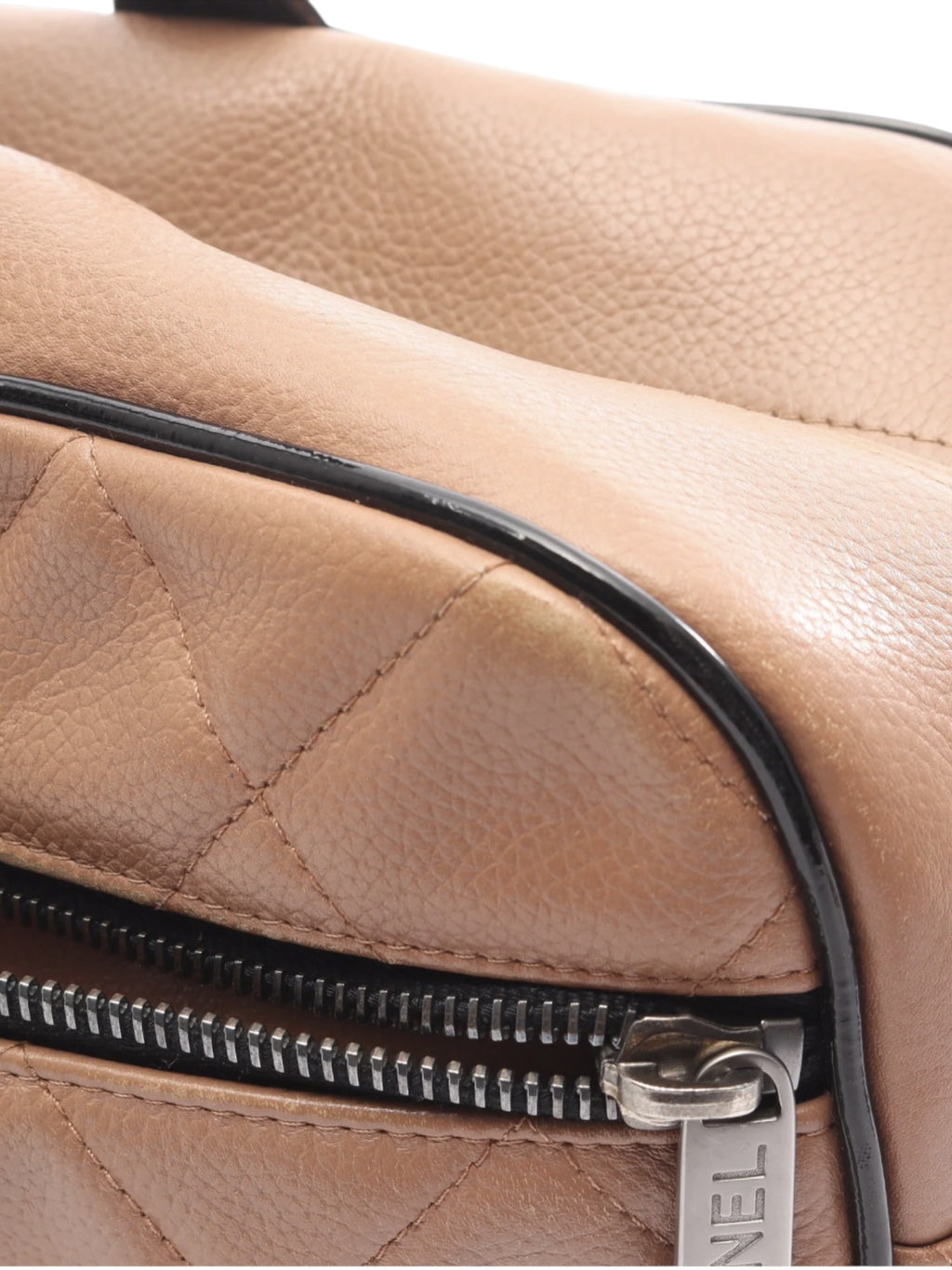 Chanel Matelasse Caviar Bowling Bag