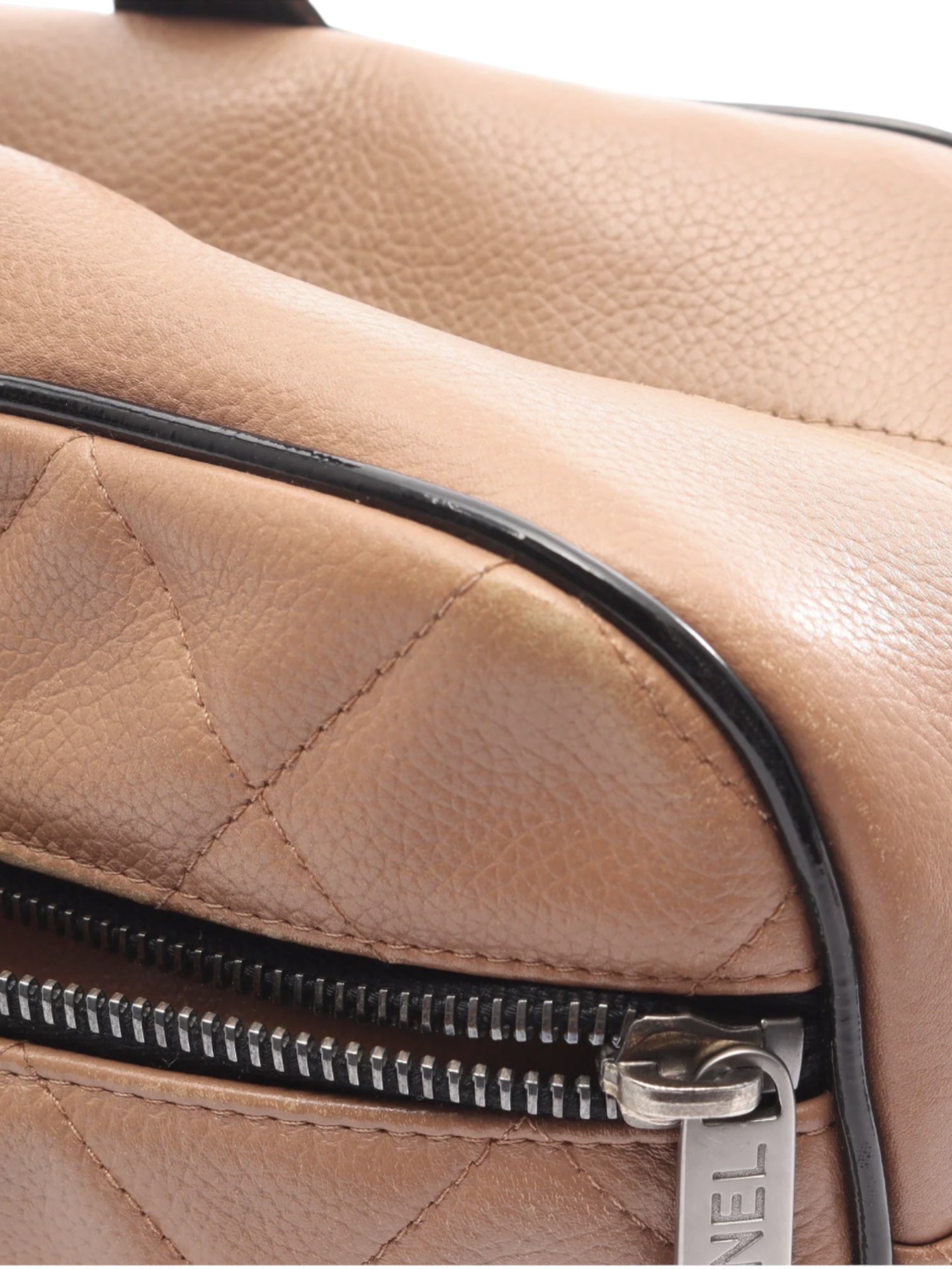 Chanel Matelasse Caviar Bowling Bag