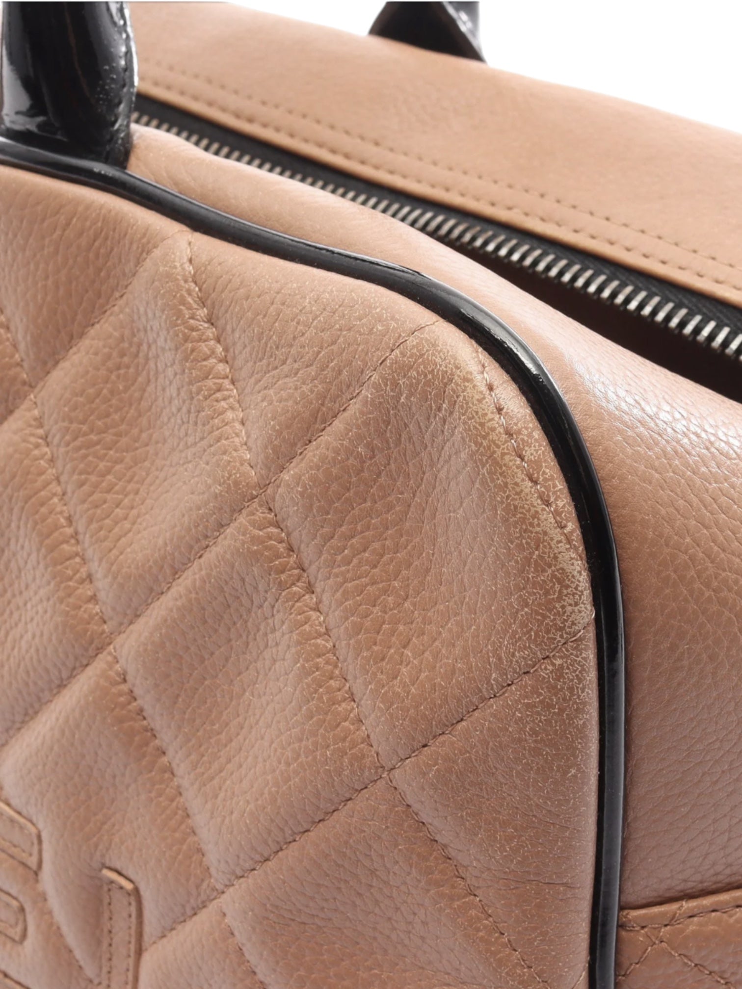 Chanel Matelasse Caviar Bowling Bag